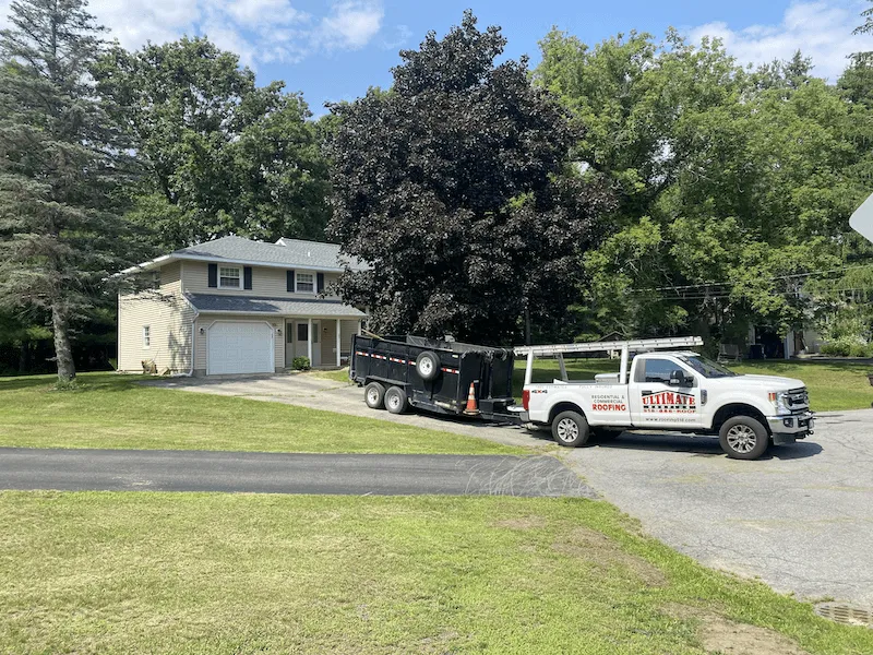 Ballston Lake NY — GAF asphalt shingles Pewter Grey — Ultimate Roofing