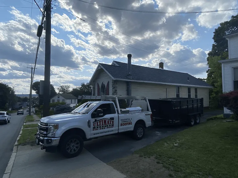 20-square Owens Corning Slatestone Gray roof Troy NY